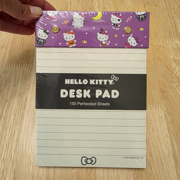 Hello Kitty | Office | Hello Kitty Halloween Desk Pad 5 Perforated ...